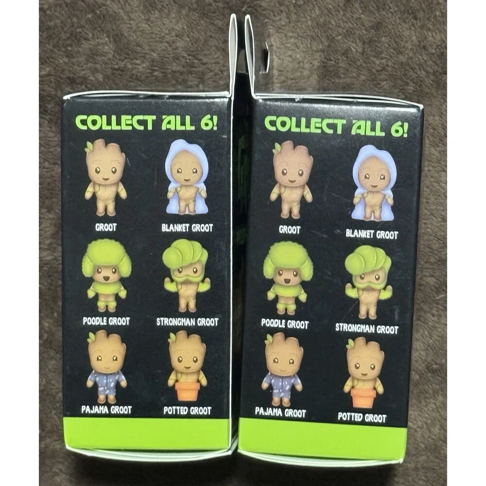MARVEL I Am Groot Plush Danglers - Set of 2 - NEW!!